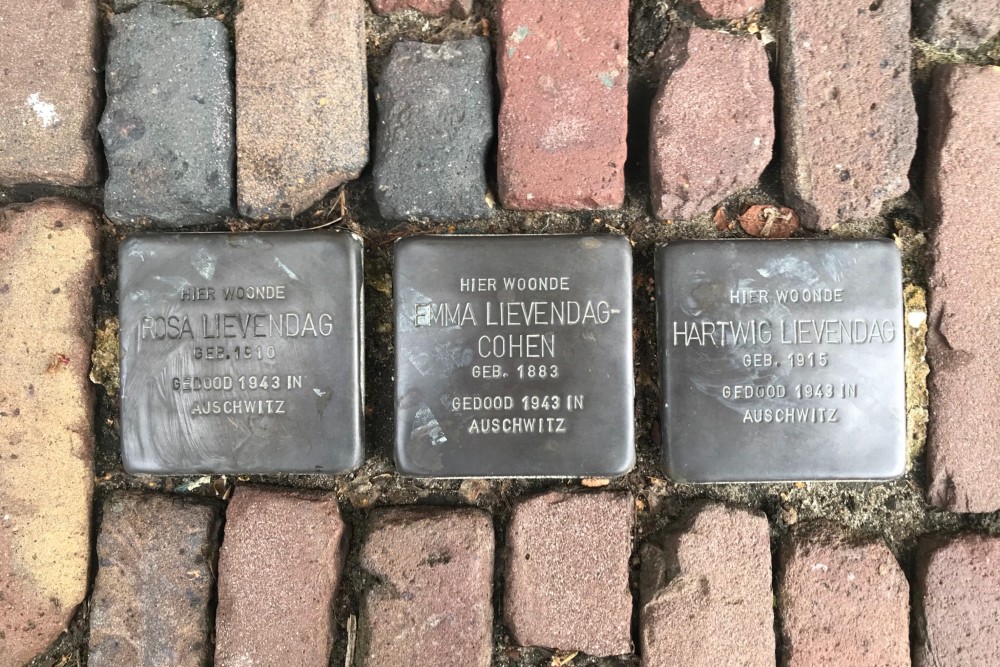 Stolpersteine Abraham ten Catestraat 5