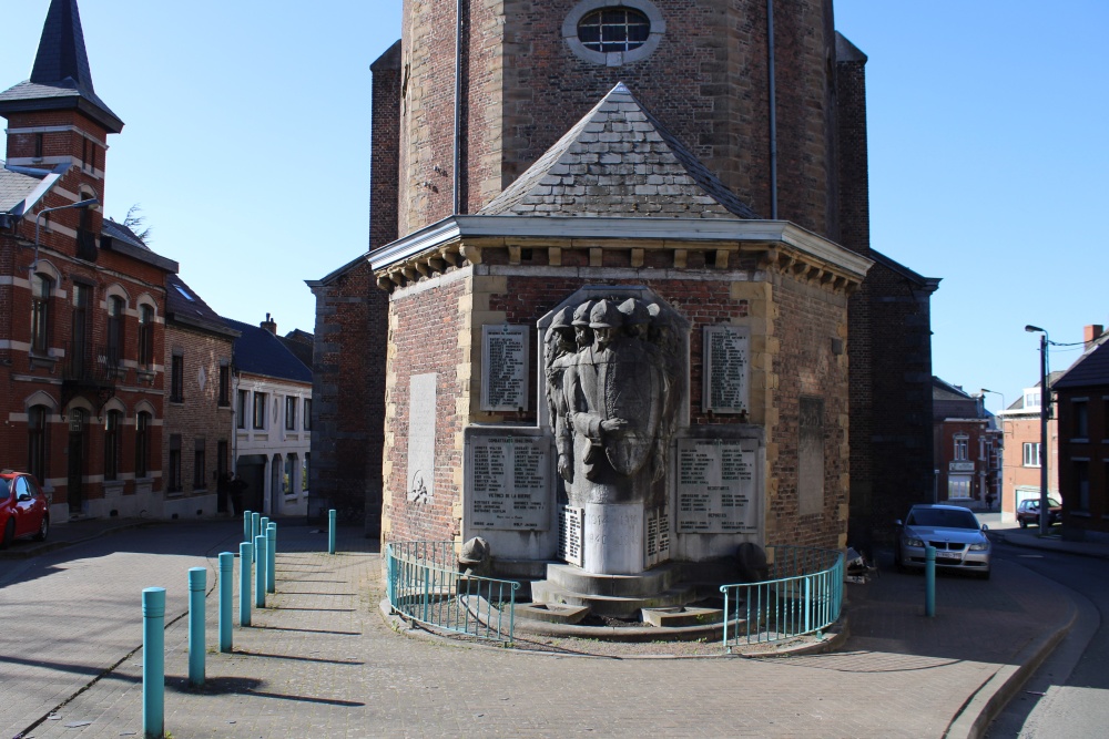 Oorlogsmonument Pâturages	 #1