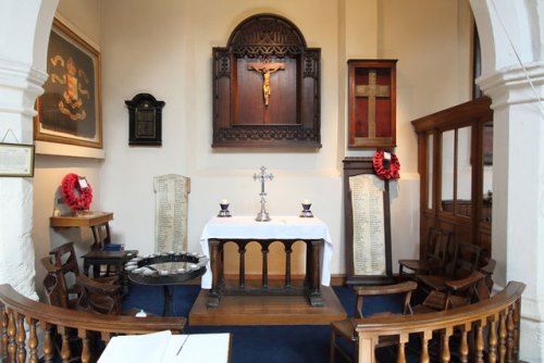 War Memorial St. Mary and Holy Trinity Church Bow