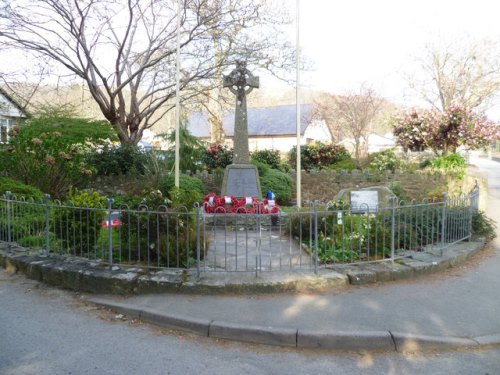 Oorlogsmonument Llanbedr #1