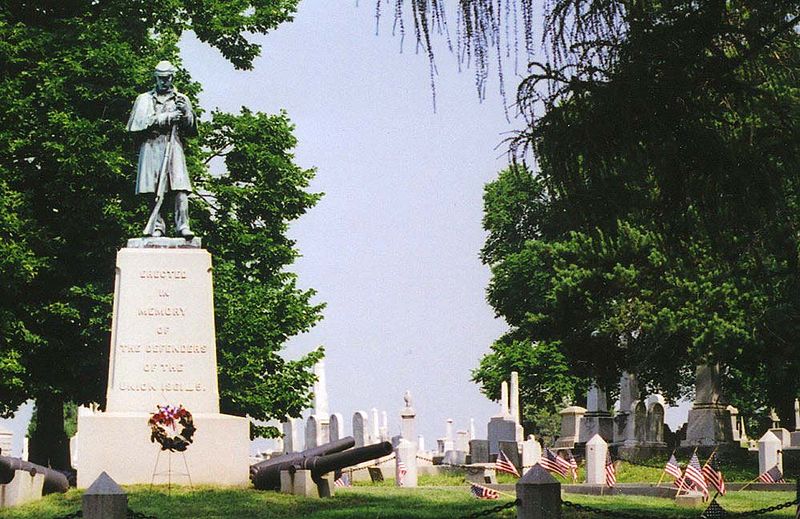 Monument Amerikaanse Burgeroorlog Prospect Hill Cemetery #1