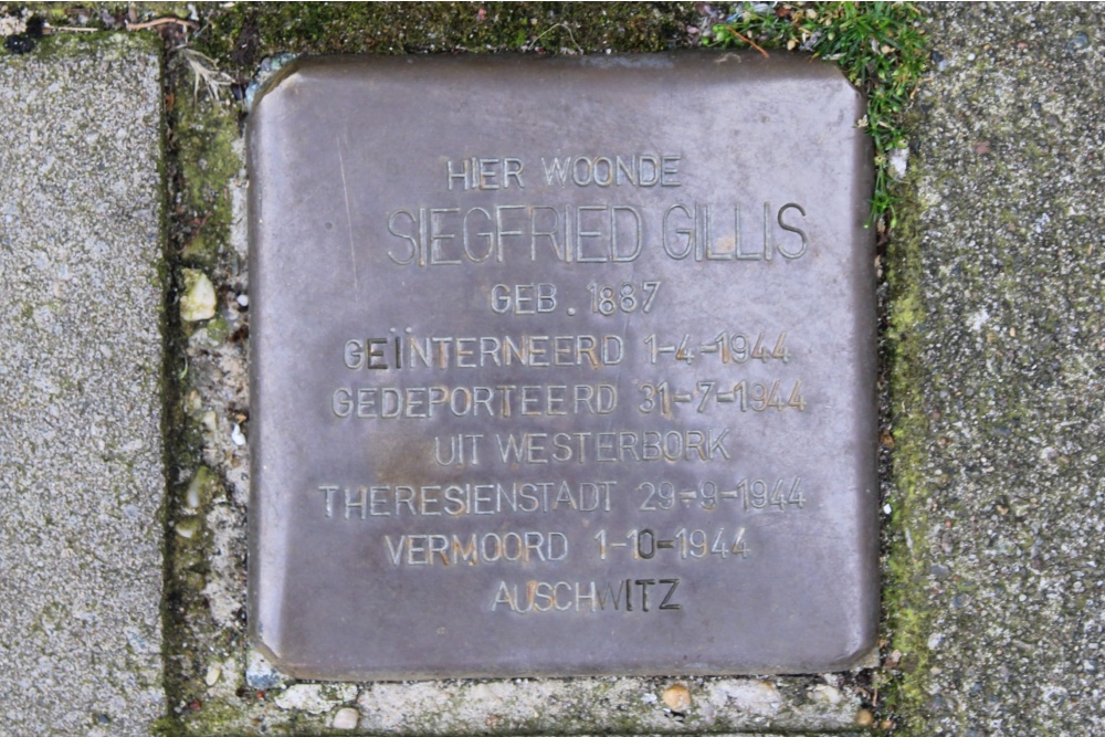 Stolperstein Colensostraat 25
