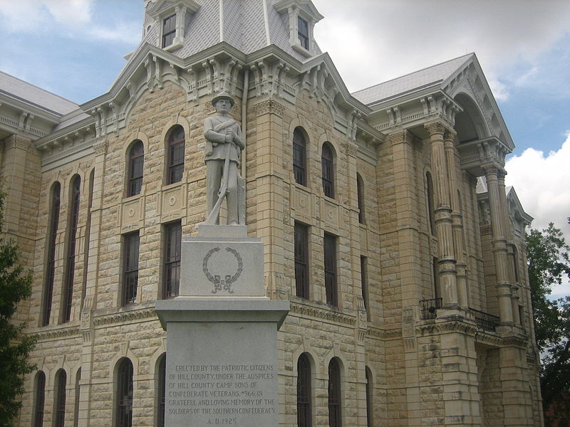 Confederate Memorial Hill County