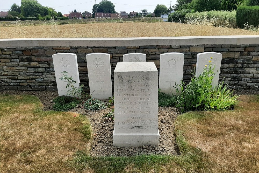 Oorlogsbegraafplaats van het Gemenebest Neuve-Chapelle #4