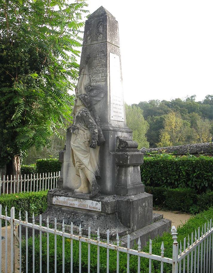 War Memorial Mouterre-sur-Blourde