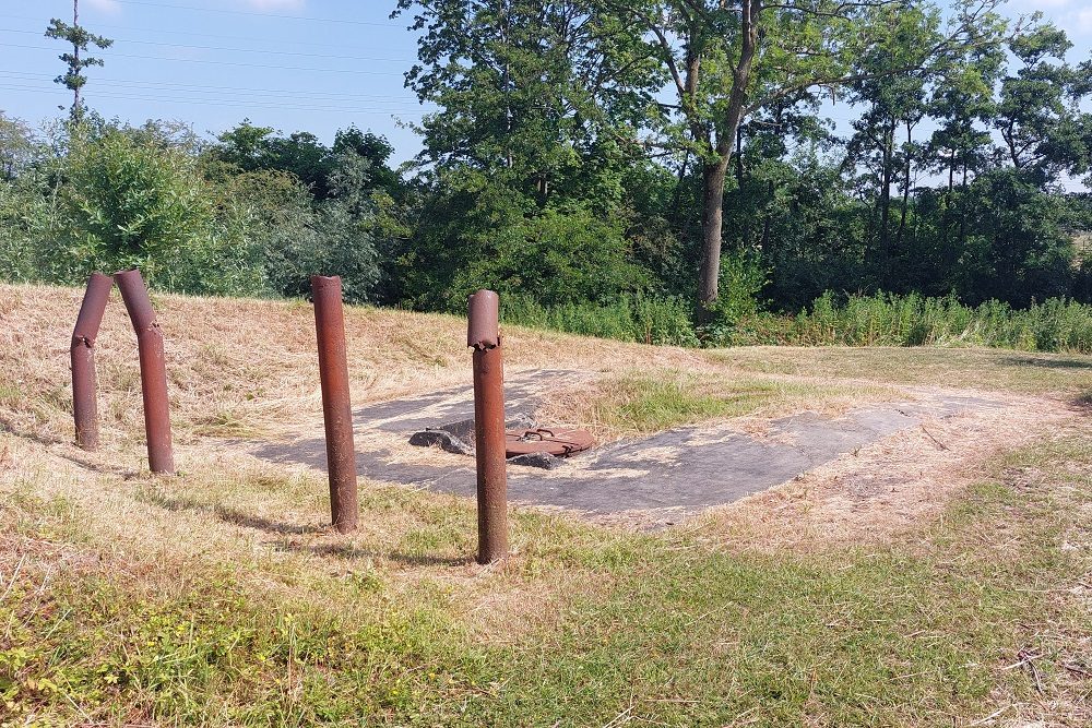 Remains G-Casemate Fort 't Hemeltje #3