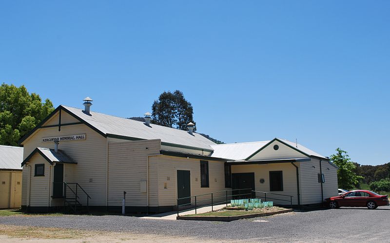 War Memorial Hall Kergunyah