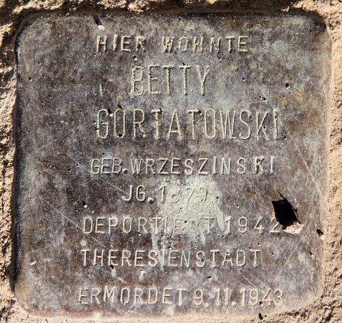 Stolpersteine Kantstraße 33 #2