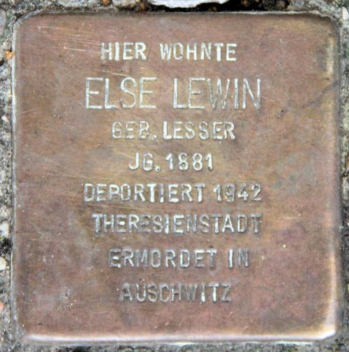 Stolpersteine Aschaffenburger Strae 6a