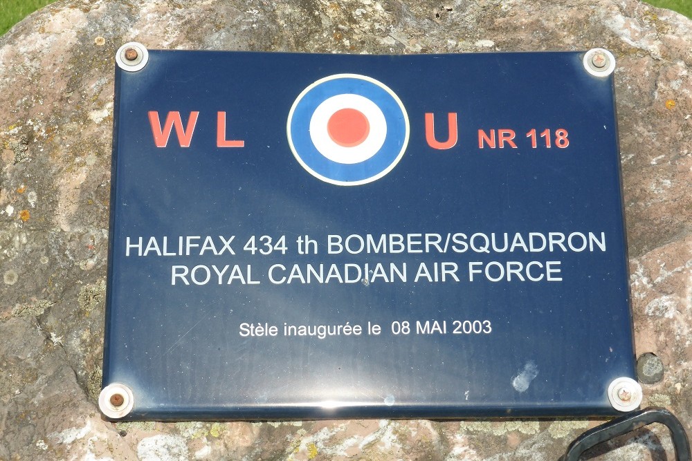 Monument Neergestorte Halifax Bommenwerper #2
