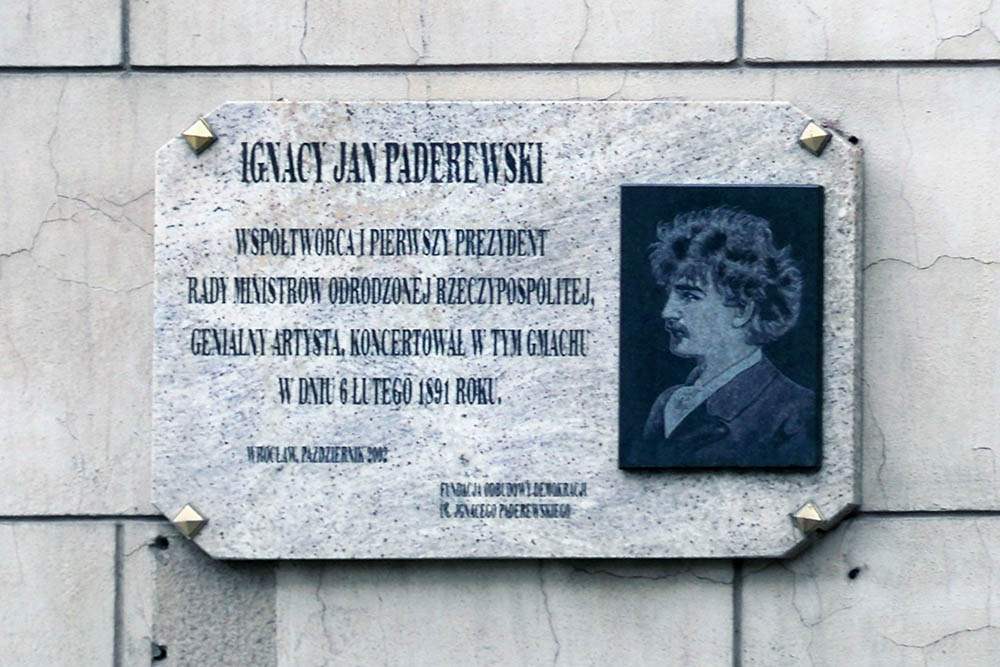 Gedenkteken Ignacy Paderewski #1