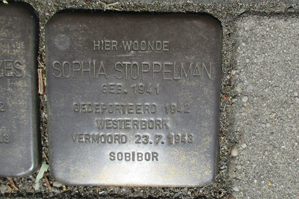 Stolpersteine W.H. Bosgrastraat 9 #3