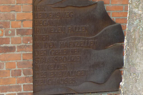 Memorial to the Victims of National Socialism Lbeck #3