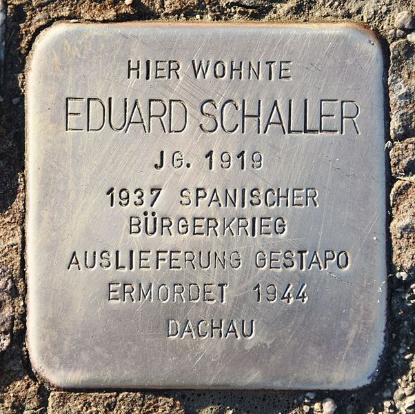 Stolpersteine Flugfeldgürtel 13-15 #3