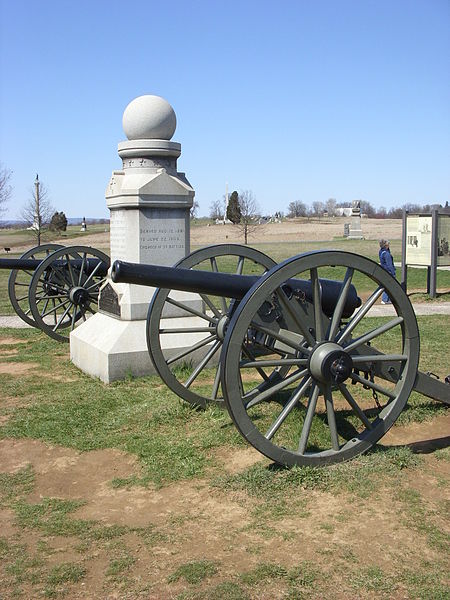 Monument 1st New Jersey Artillery - 