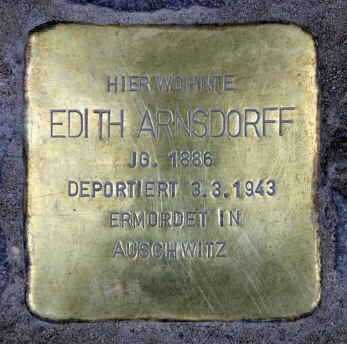 Stolperstein Fasanenstrae 71