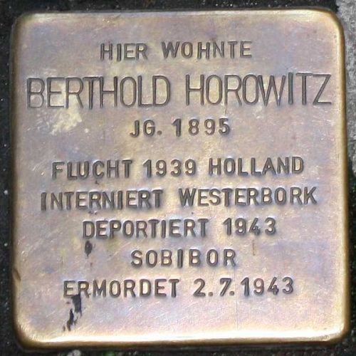 Stolpersteine Schwanenstraße 46 #2