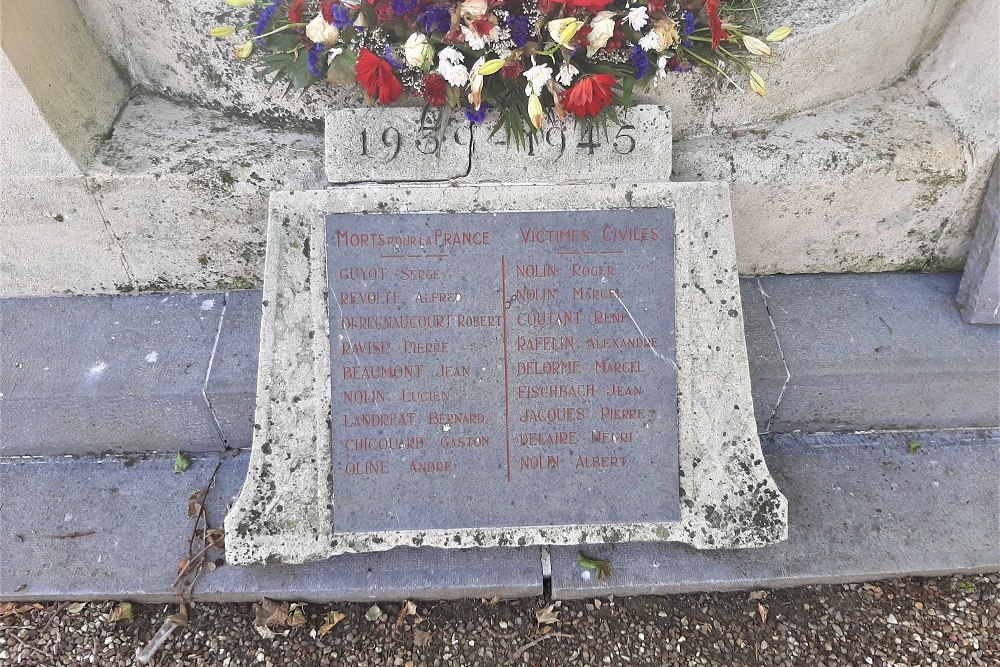 War Memorial Damery #2