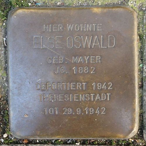 Stolperstein Neumarktstraße 43