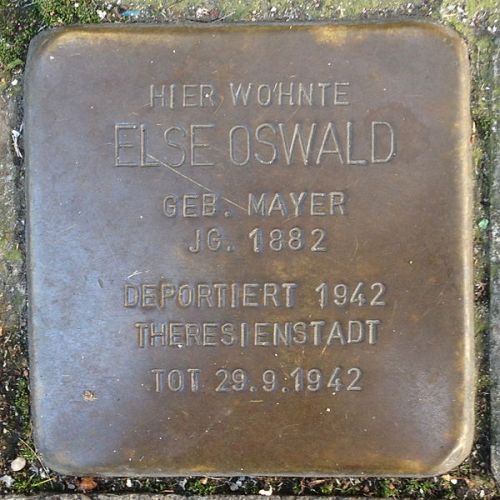 Stolperstein Neumarktstrae 43 #1