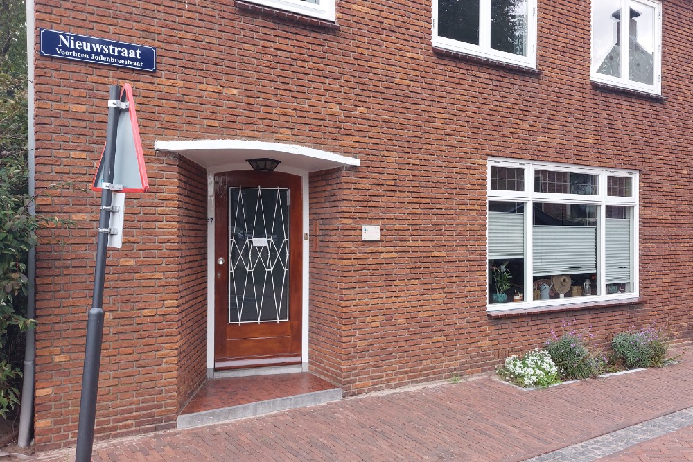 Stolpersteine Nieuwstraat 17 #2