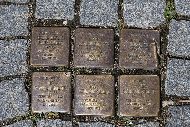 Stolpersteine Segringer Strae 44 #1