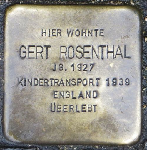 Stumbling Stones Hauptstraße 57 #4