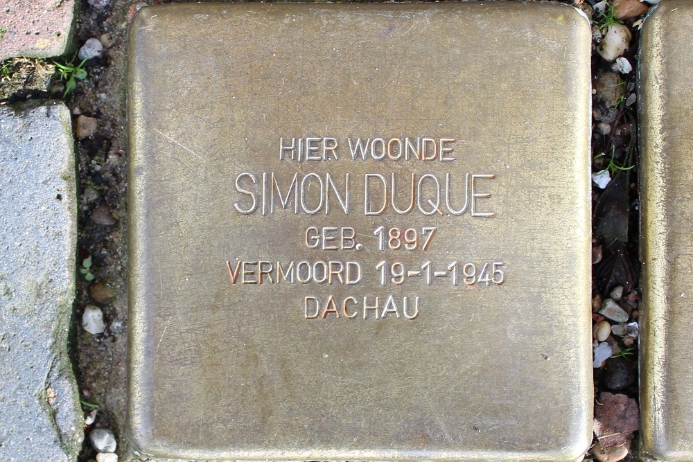 Stolpersteine Jonas Daniël Meijerplein 11 #2