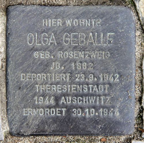 Stumbling Stones Bielefelder Straße 21 #2