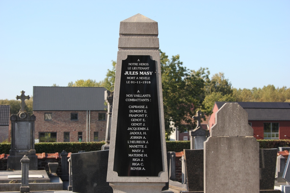 Oorlogsmonument Darion-Liney Begraafplaats	 #2