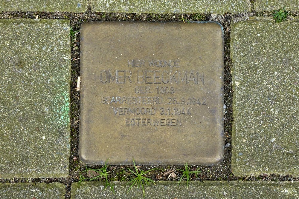 Stolperstein Heirstraat 10