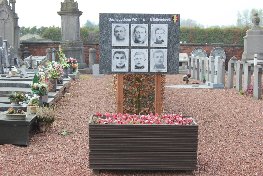 Commemorative Plate Cemetery Tollembeek #1