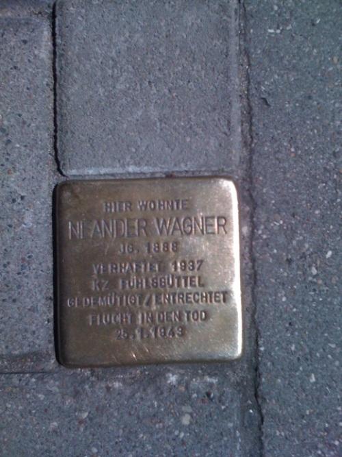 Stolperstein Hohe Bleichen 20