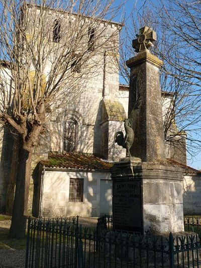 Oorlogsmonument Saint-Fort-sur-le-N #1