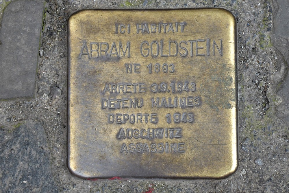 Stolpersteine Huidevettersstraat 170 #2