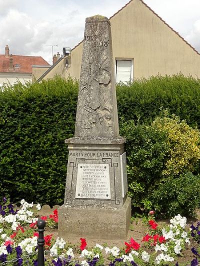 Oorlogsmonument Santeuil #1