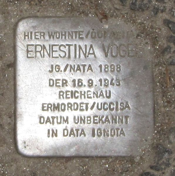 Stolpersteine Via Vittorio Alfieri 9 #2