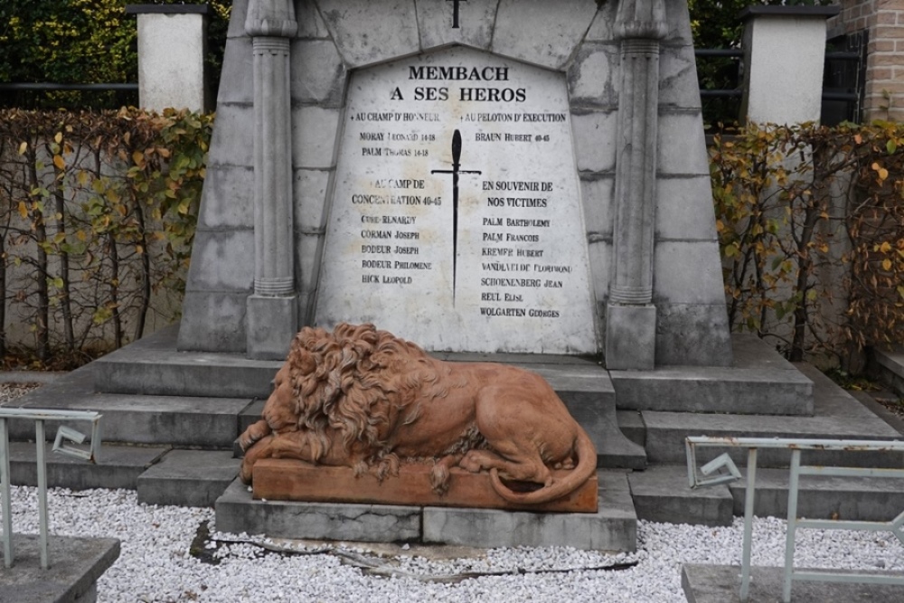 Oorlogsmonument Membach #3