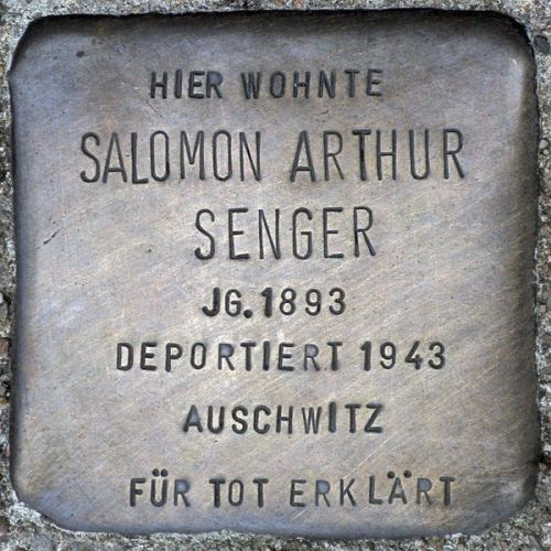 Stolpersteine Konrad-Wolf-Straße 60
