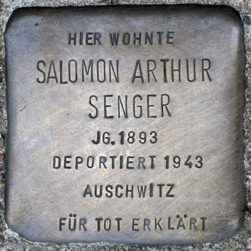 Stolpersteine Konrad-Wolf-Strae 60 #1