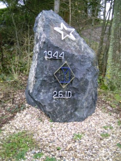 Memorial US 26th Infantry Division