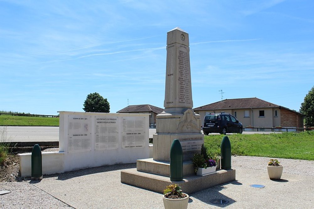 Oorlogsmonument Pirajoux