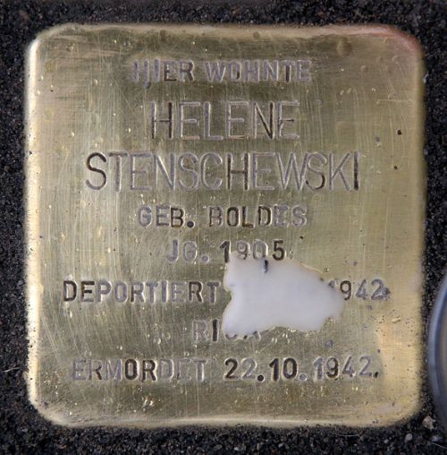 Stolpersteine Schtzenstrae 53 #2