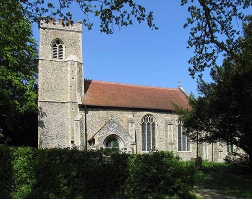 Oorlogsgraf van het Gemenebest All Saints Churchyard