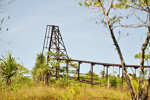 Remains Japanese Radio Tower