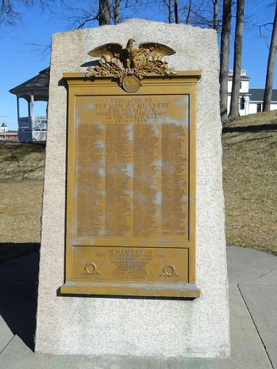 War Memorial Millbury #1