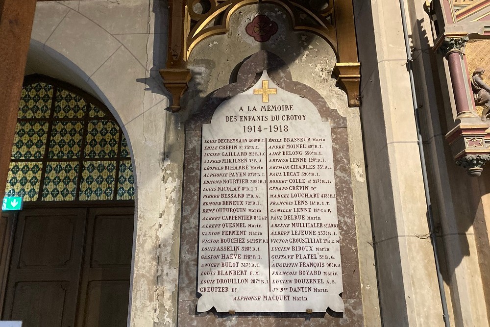 Memorials War Victims Eglise Saint Pierre, Le Crotoy #1