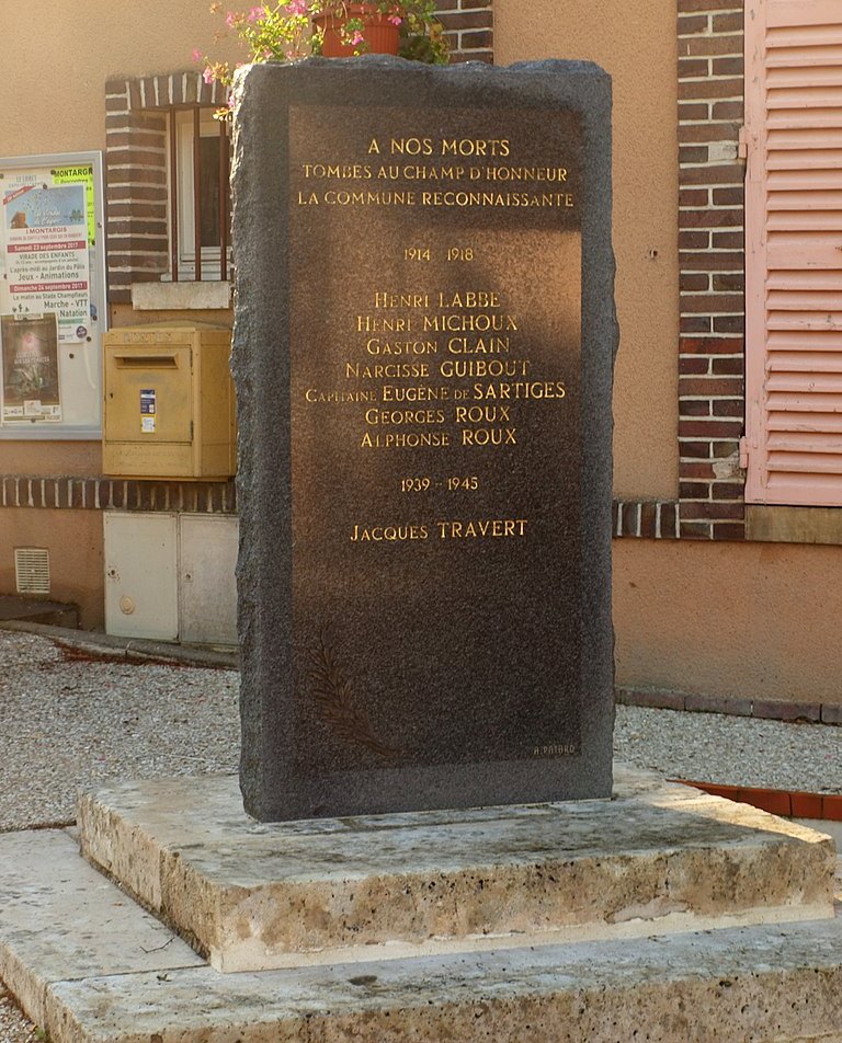 War Memorial Conflans-sur-Loing