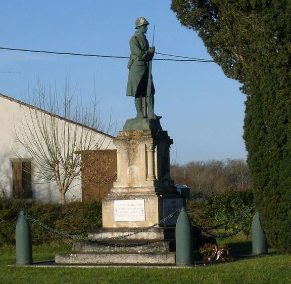 Oorlogsmonument Pommiers-Moulons