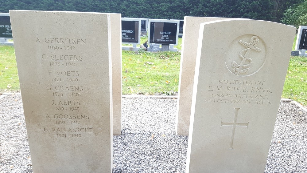 Belgian War Graves Cantincrode (Krijgsbaan) #5